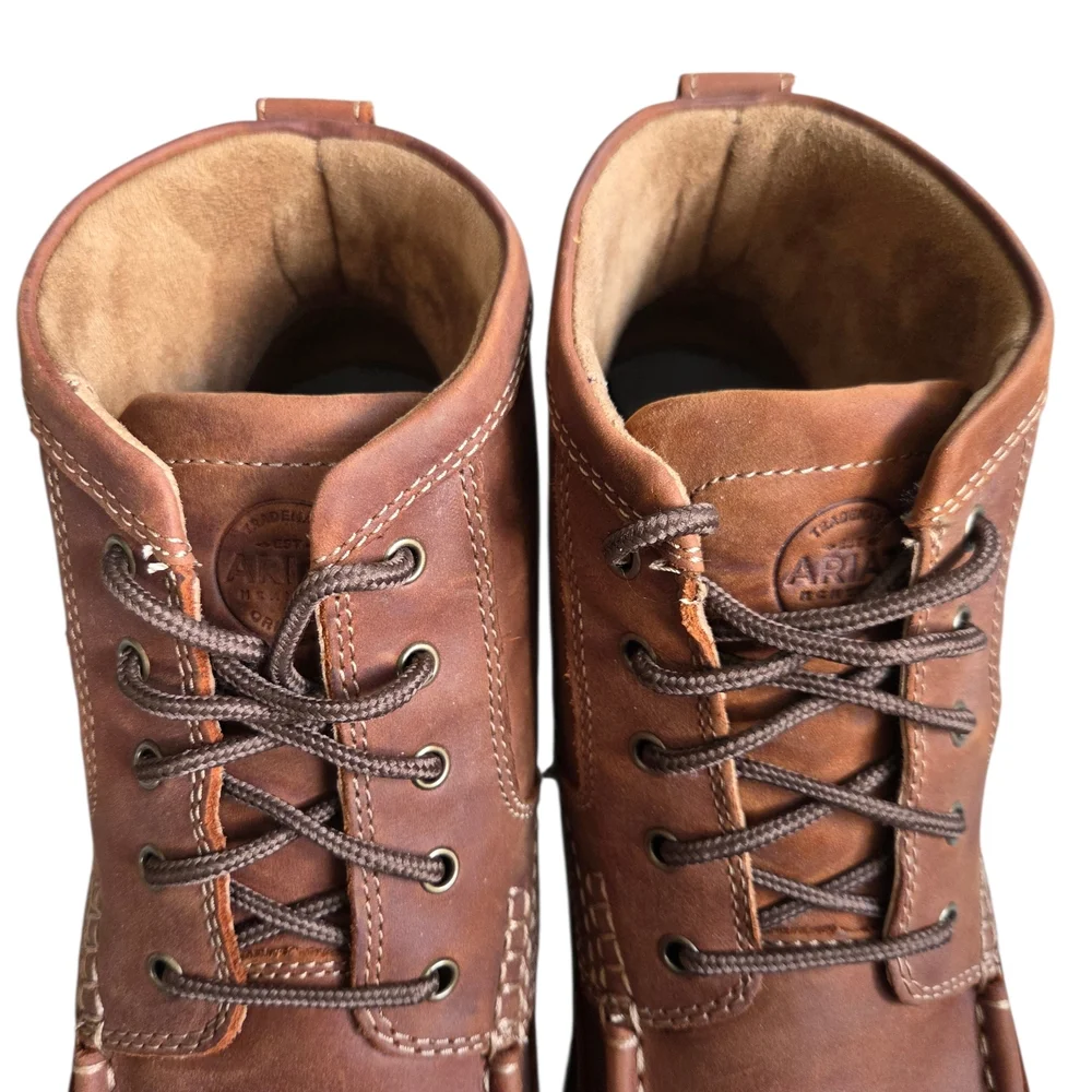 Ariat Foothill Lookout Lace Up Moc Boots 12 - Picture 6 of 11